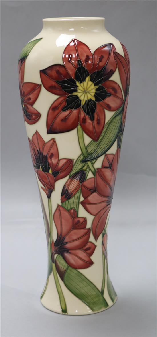 A Drinsden for Moorcroft vase